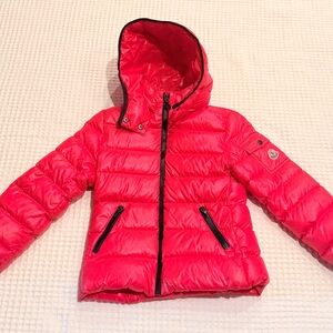 Moncler Boy/Girl  Red Hooded Jacket